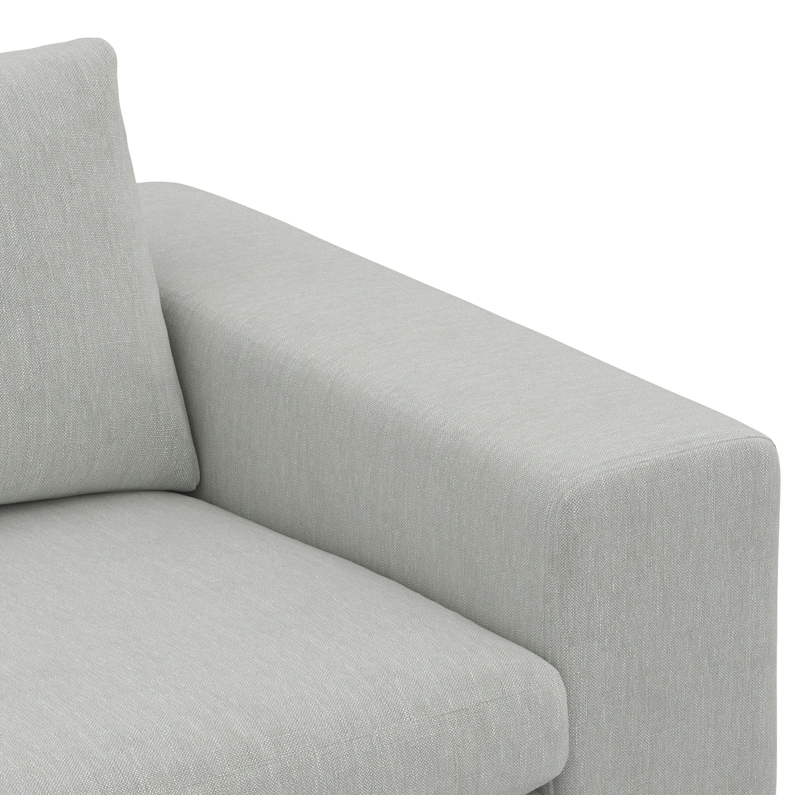 Beta 98_ Modular Left Chaise Sectional - Welsh Gray - Image 7