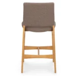 Nosh Counter Stool - Oak and Ratine Brown