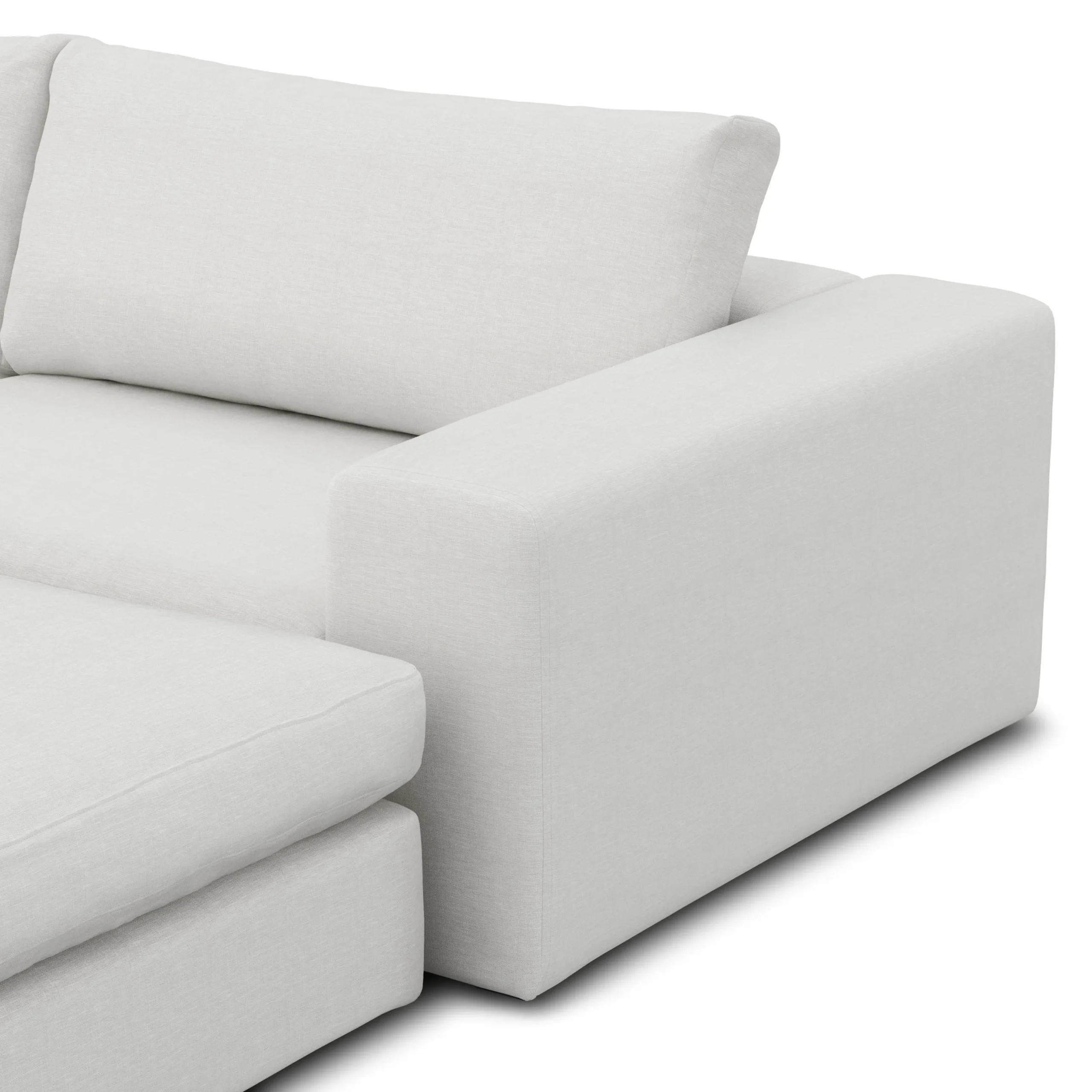 Beta 98_ Modular Sectional - Quartz White - Image 7