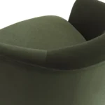 Turoy 32.5_ Velvet Swivel Lounge Chair - Hale Fir Green