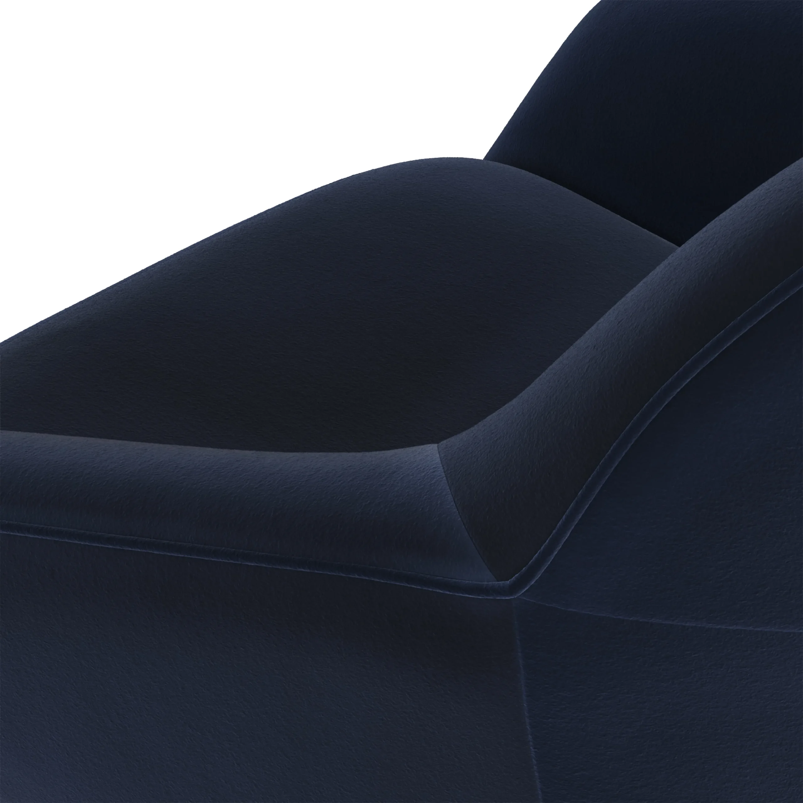 Sterling 33_ Velvet Swivel Chair - Hale Ink - Image 5