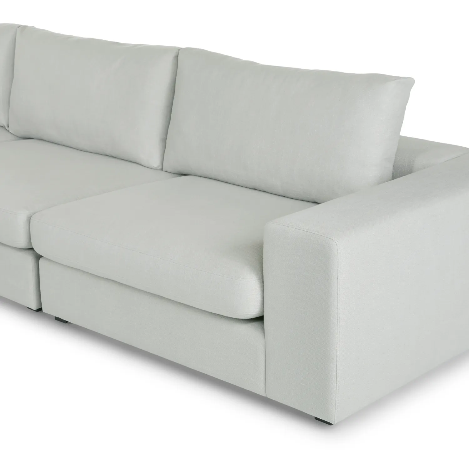 Beta 133.5_ Modular Corner Sectional - Welsh Gray - Image 7