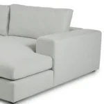 Beta 137.5_ Right Modular Chaise Sectional - Welsh Gray