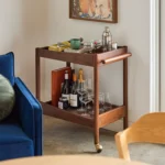 Cotu Bar Cart - Walnut