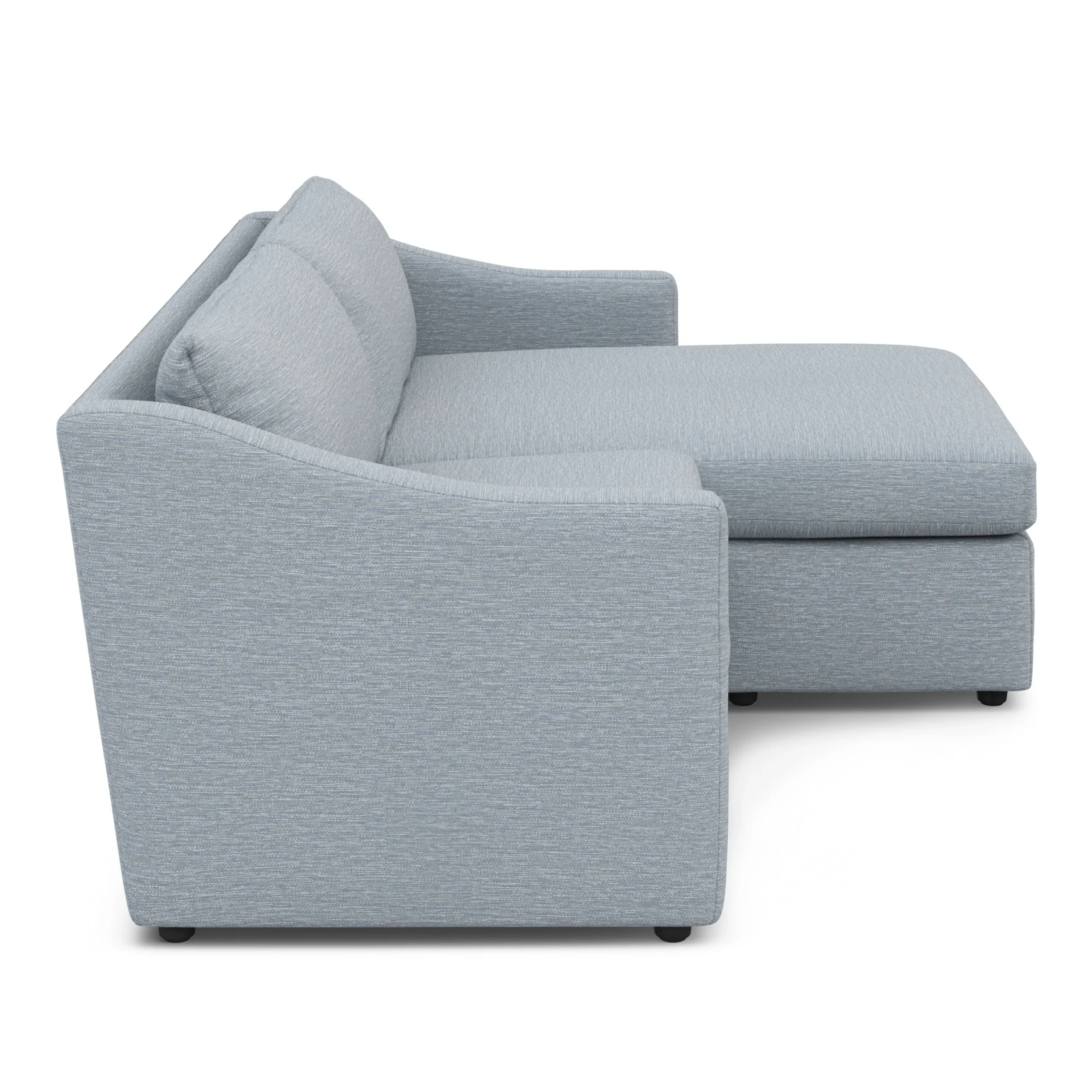 Landry 84.5_ Reversible Storage Sectional - Silver Light Blue - Image 7
