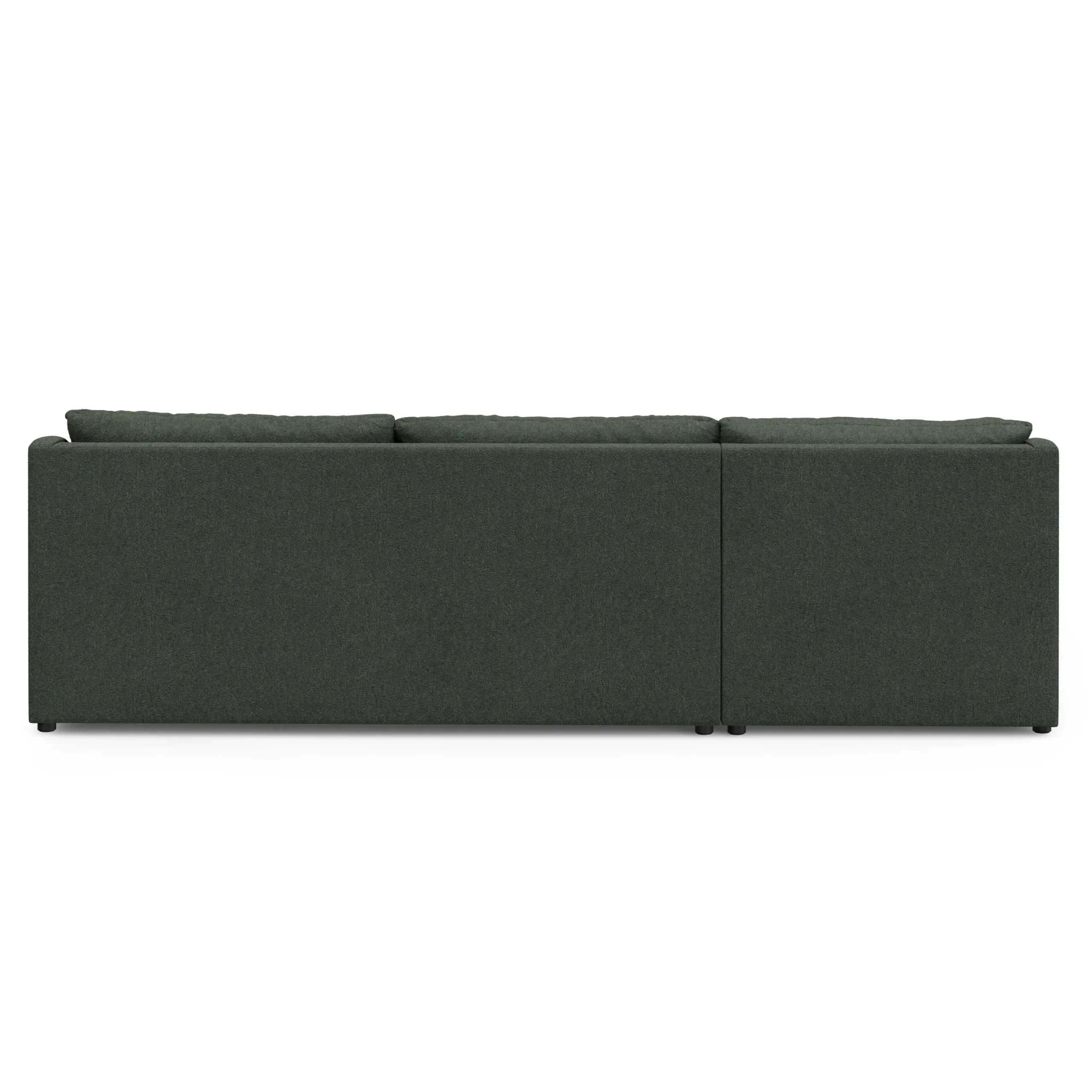 Landry 109_ Left Storage Sleeper Sectional - Green Wool Bouclé - Image 7