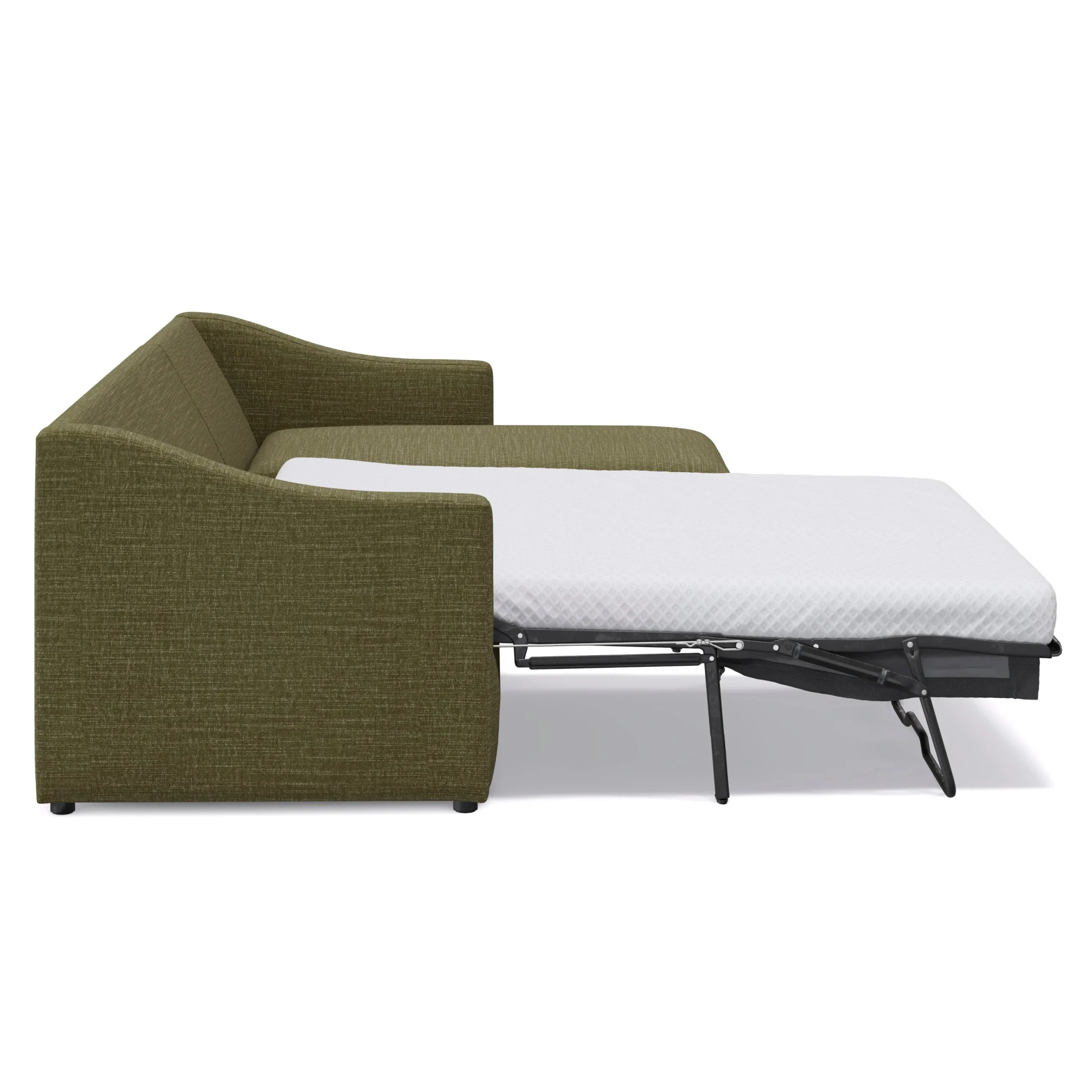 Landry 109_ Right Storage Sleeper Sectional - Napa Moss - Image 7
