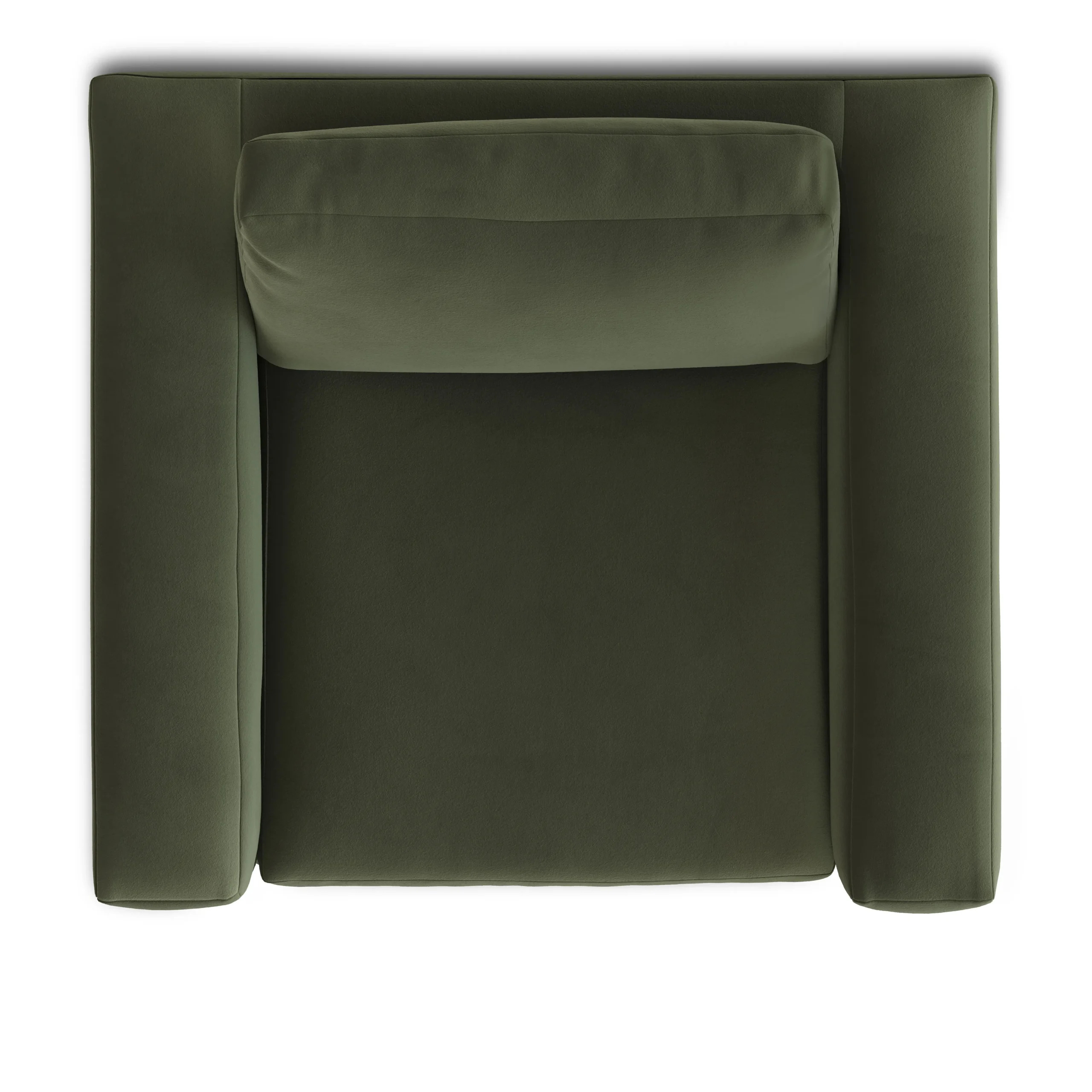 Riley 42_ Grand Velvet Swivel Chair - Hale Fir Green - Image 9