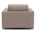 Riley 42_ Grand Swivel Chair - Napa Quartz