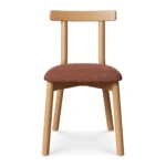 Ulka Dining Chair - White Oak and Ratine Oxide