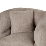 Quinn 40.5_ Swivel Lounge Chair - Nouna Mushroom