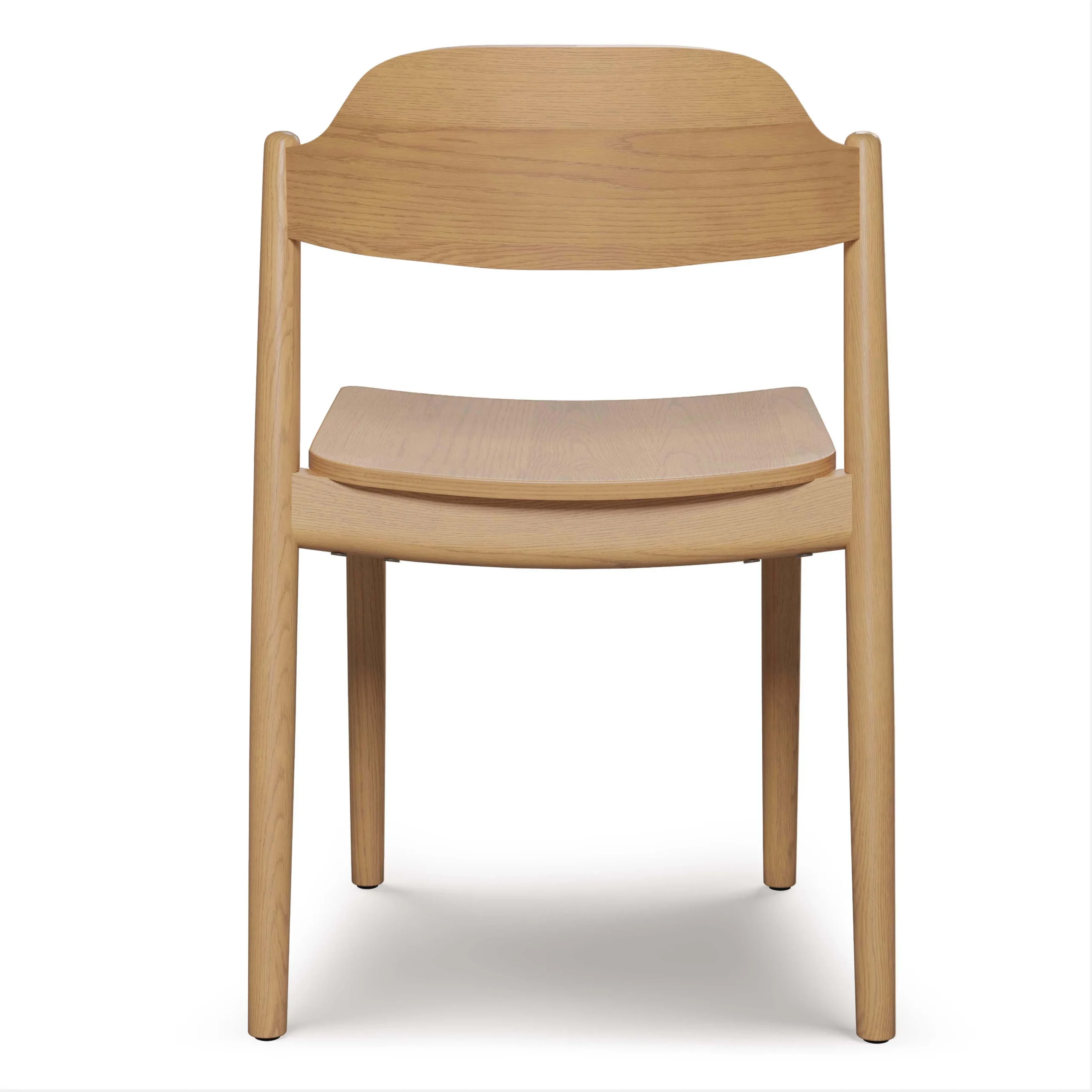 Sylvo Stackable Dining Chair - White Oak - Image 7