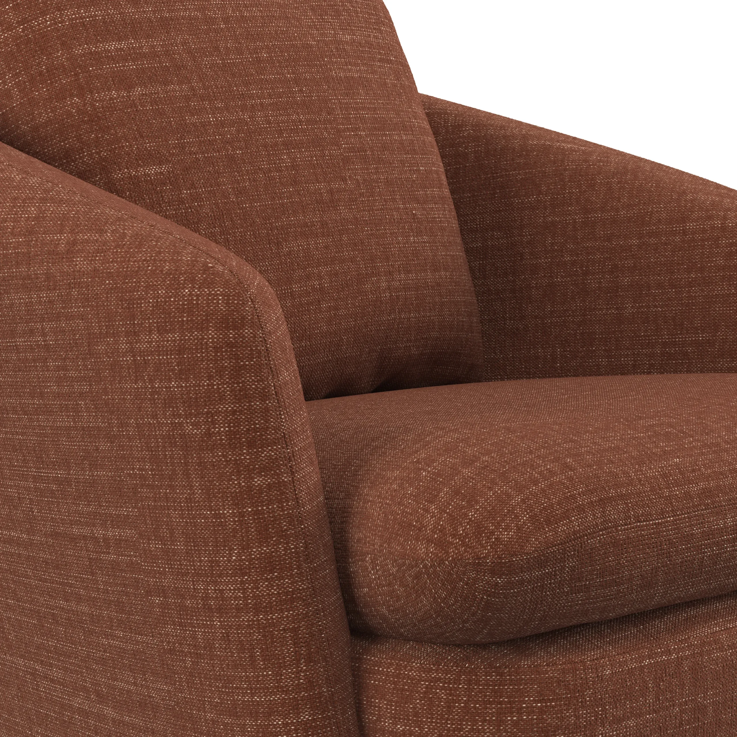 Leigh 33_ Swivel Lounge Chair - Napa Rust - Image 5