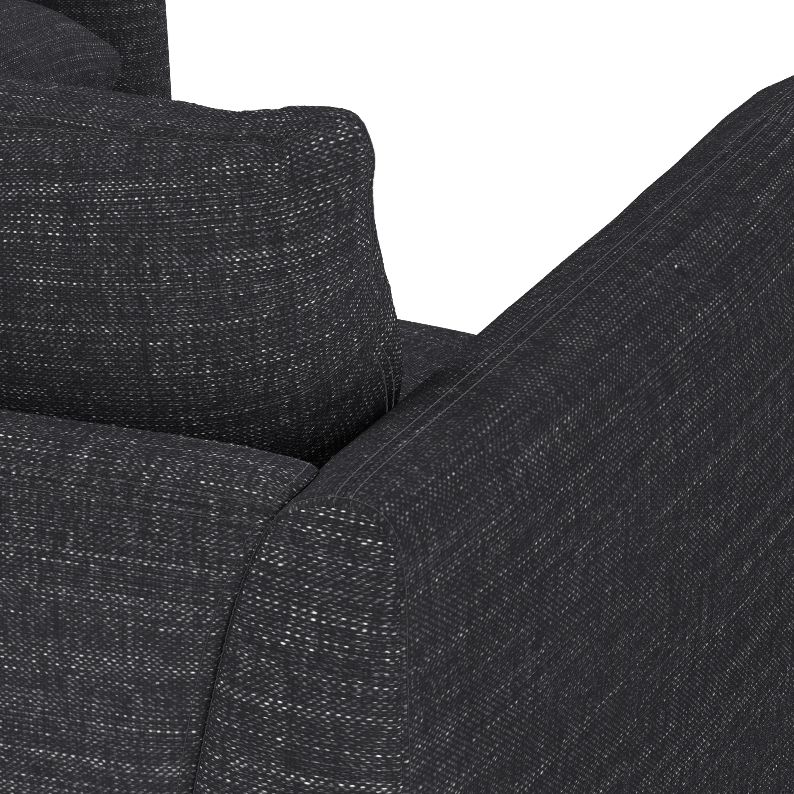 Leigh 87_ Modular Corner Sectional - Napa Charcoal - Image 7