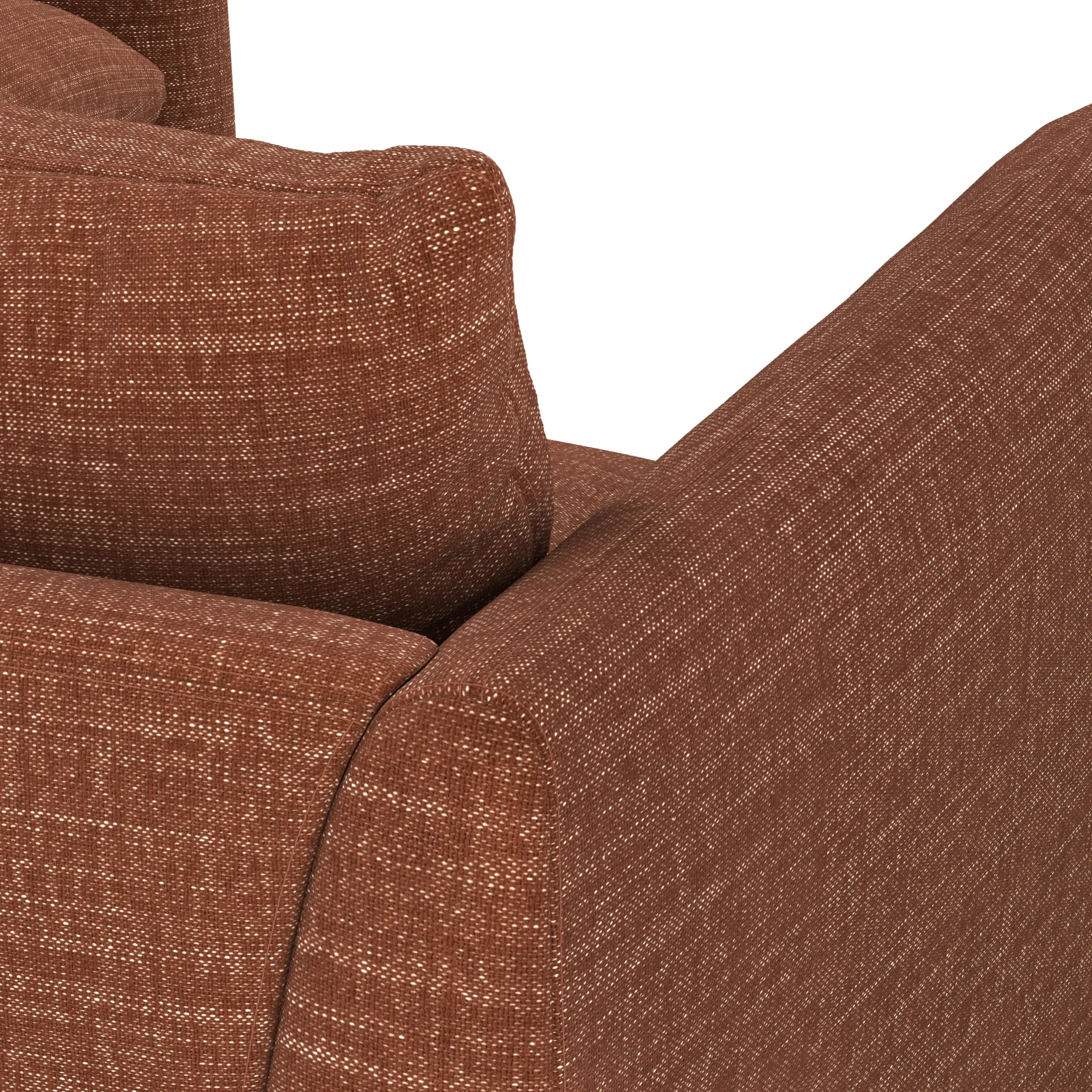 Leigh 87_ Modular Corner Sectional - Napa Rust - Image 7