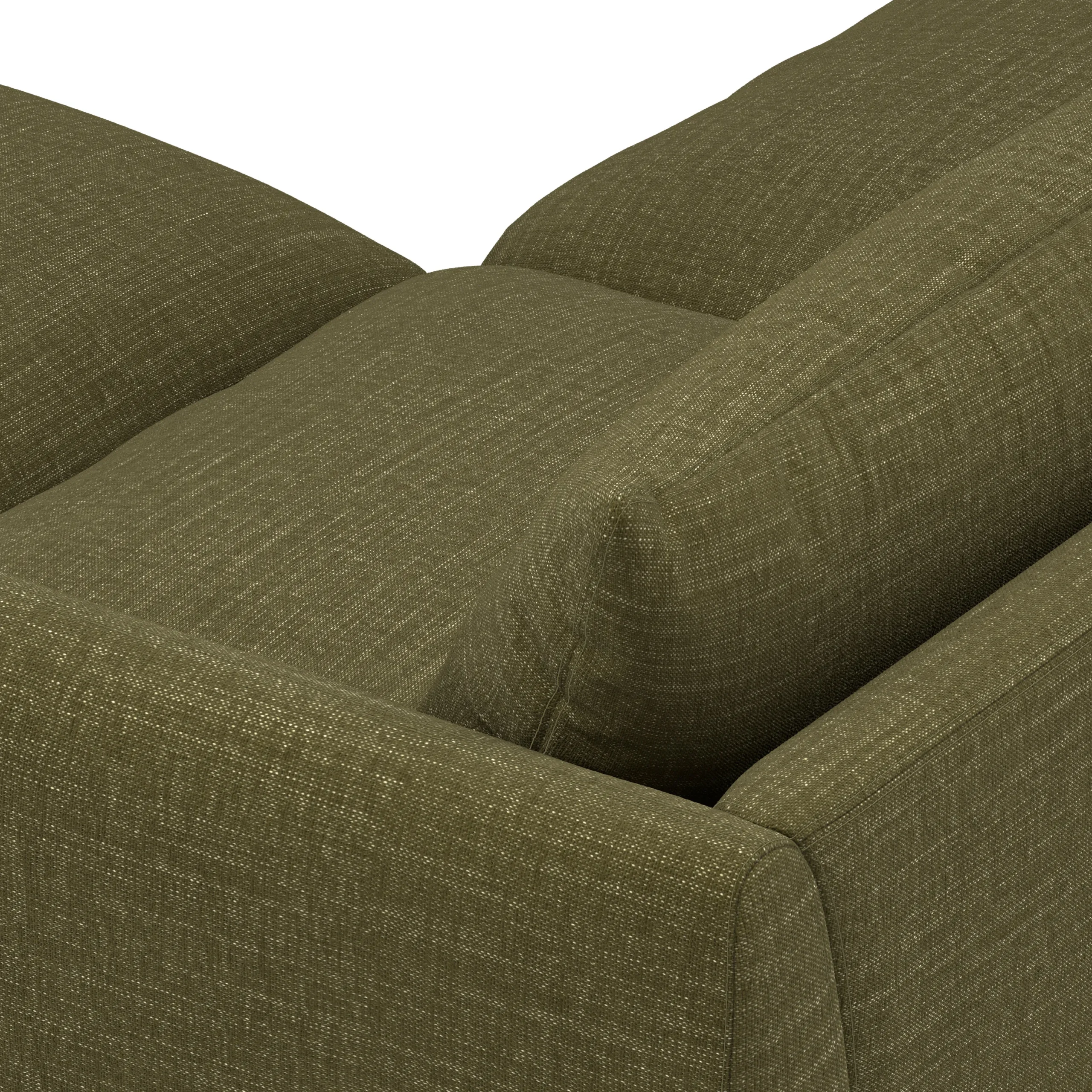 Leigh 92_ Modular Sectional - Napa Moss - Image 7