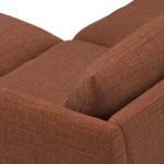 Leigh 92_ Modular Sectional - Napa Rust