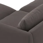 Leigh 92_ Velvet Modular Sectional - Hale Warm Gray