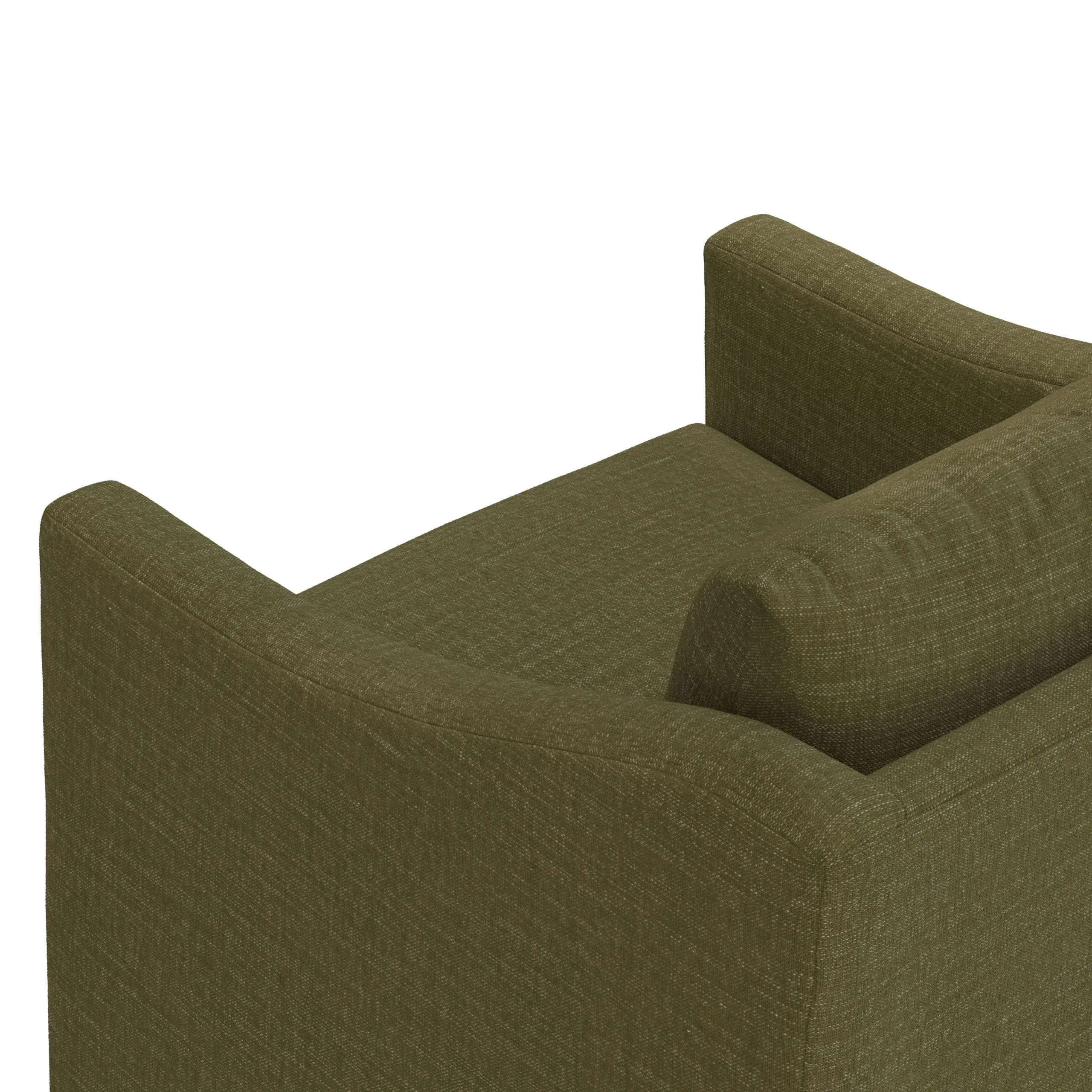 Landry 32.25_ Swivel Lounge Chair - Napa Moss - Image 8