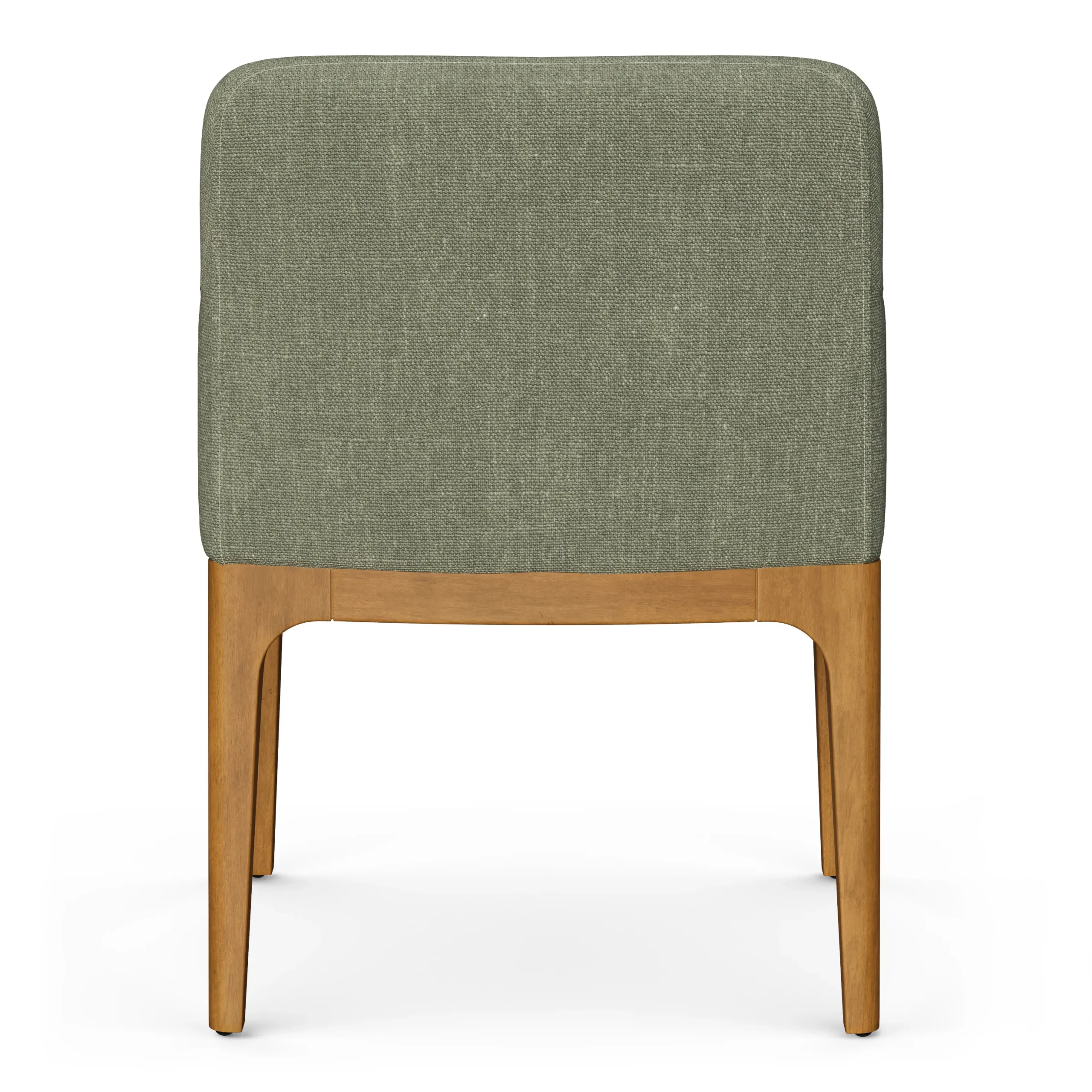 Rosin Dining Armchair - Smoked Oak and Welsh Green - Image 7