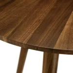 Amoeba Side Table - Walnut