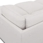 Leigh 121.5_ Modular Open Pit Sectional - Silver Ivory