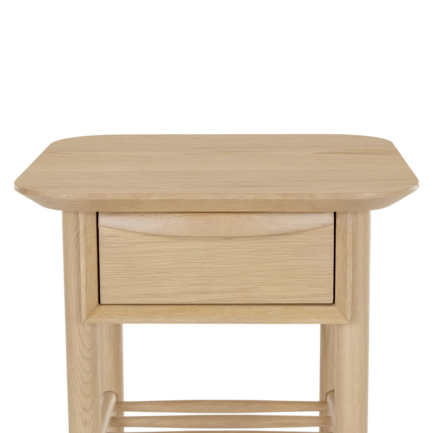 Lenia Storage Side Table - White Oak - Image 5