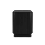 Moa Storage Side Table - Black