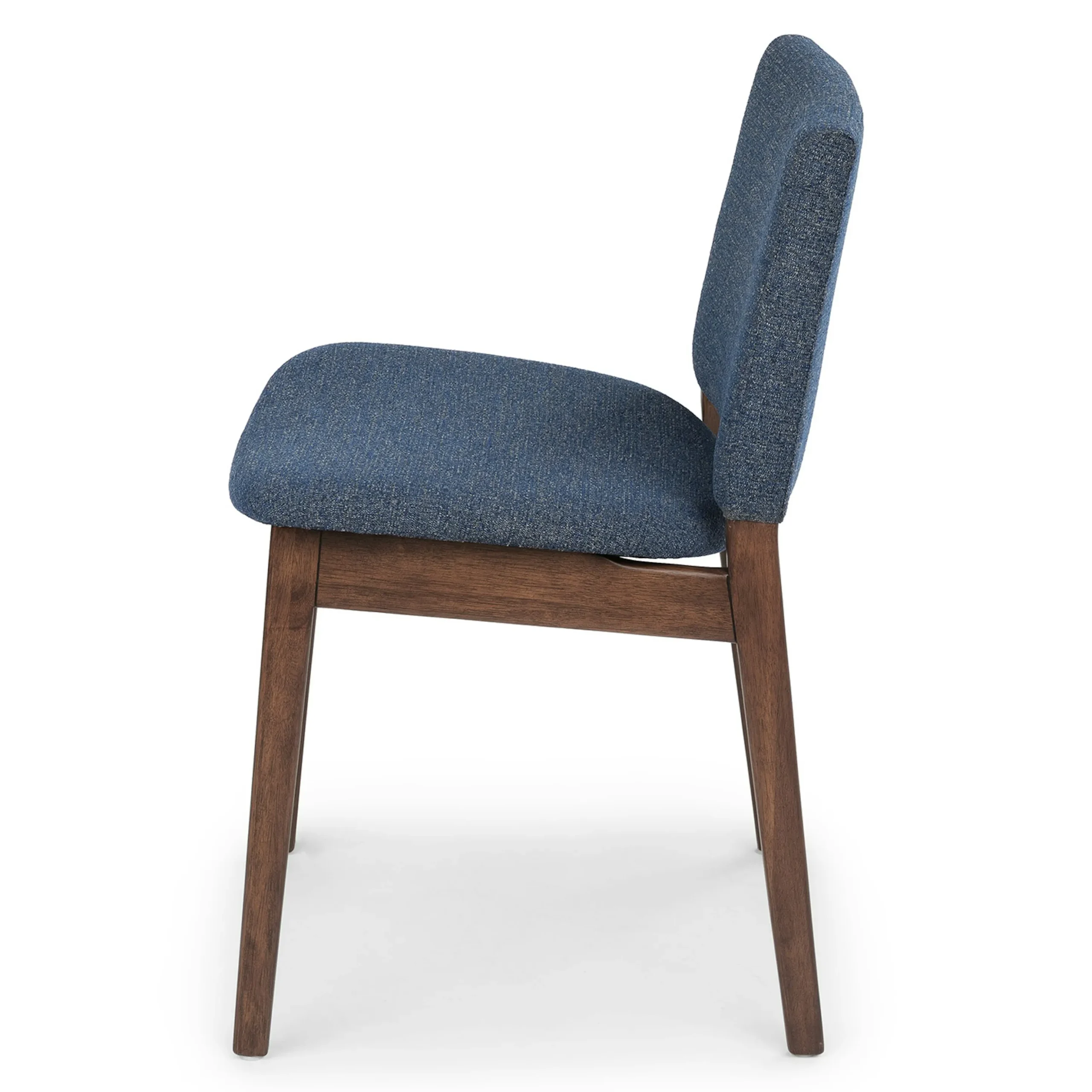 Nosh Dining Chair - Walnut and Denim Blue - Image 7