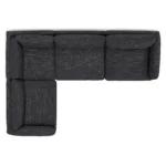 Leigh 126_ Modular L Sectional - Napa Charcoal