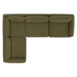 Leigh 126_ Modular L Sectional - Napa Moss