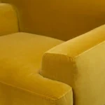 Abisko 42.5_ Velvet Lounge Chair - Plush Yarrow Gold