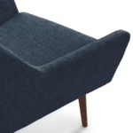 Angle 33_ Lounge Chair - Denim Blue