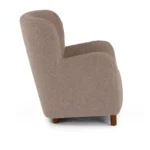 Archie 31.5_ Lounge Chair - Short Shearling Taupe