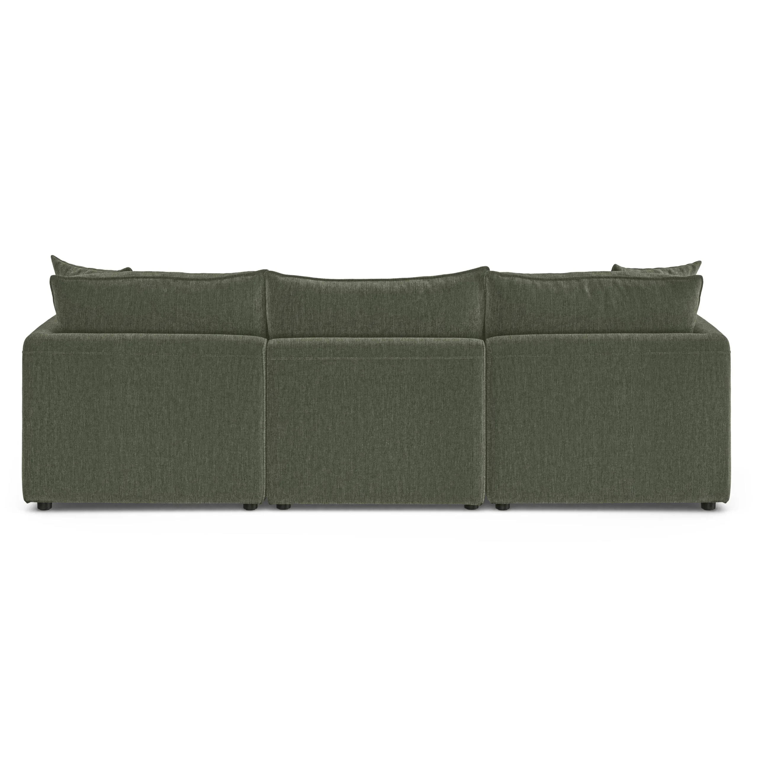 Lenae 104.5_ Reversible Modular Sectional - Eleos Green - Image 7