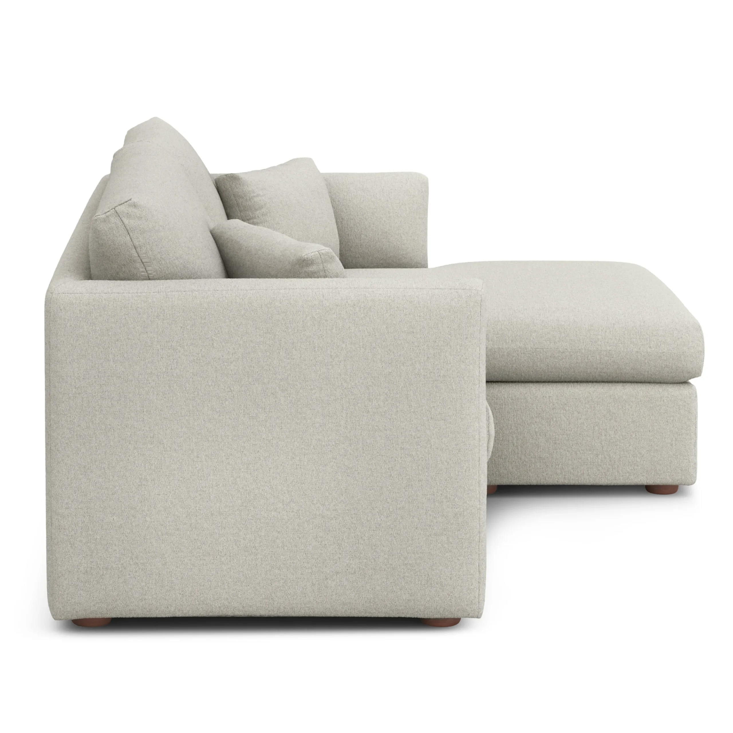 Marina 80_ Reversible Storage Sectional - Clover Ivory - Image 7