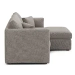 Marina 80_ Reversible Storage Sectional - Hestia Gray