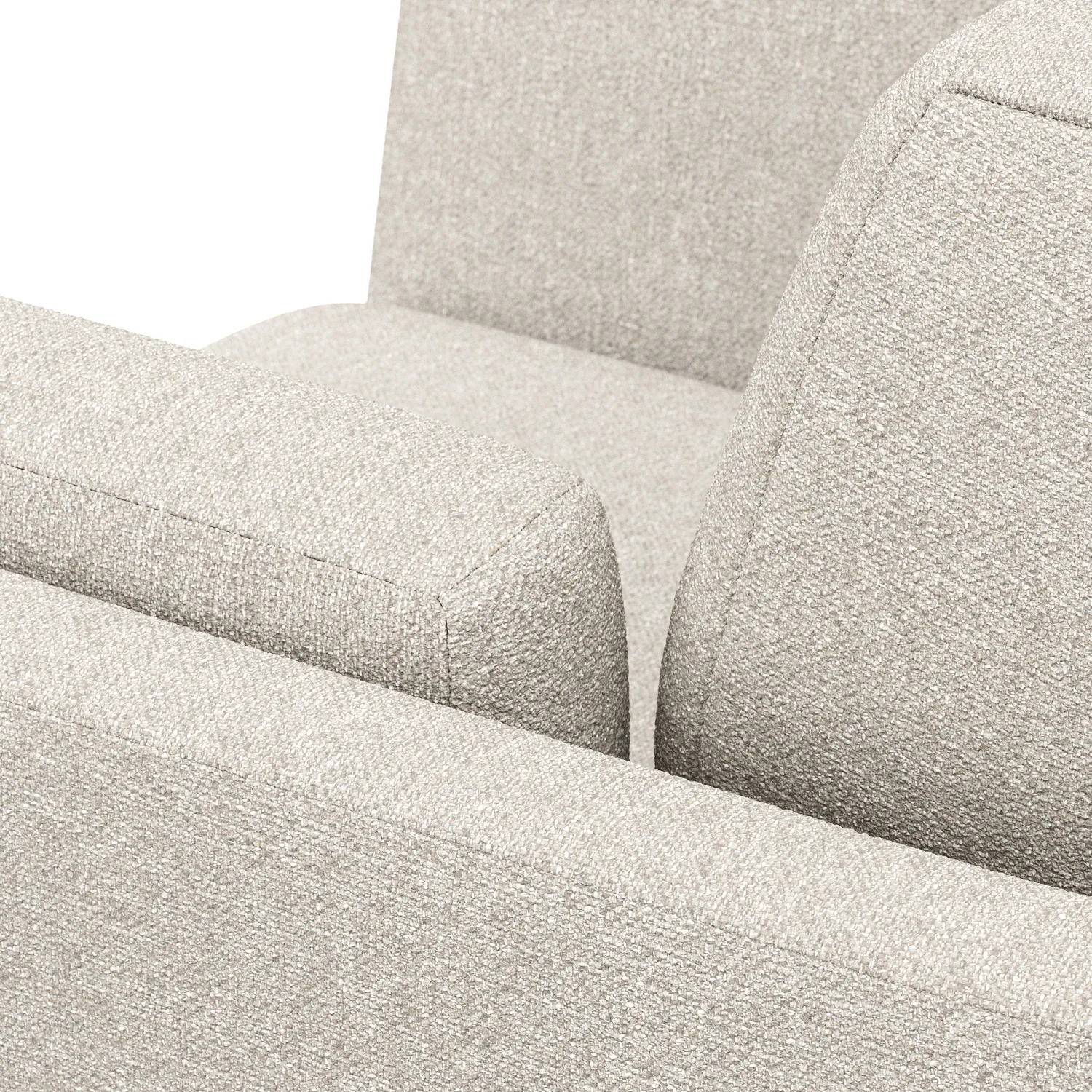 Ceni 39_ Lounge Chair - Chalk Gray - Image 4