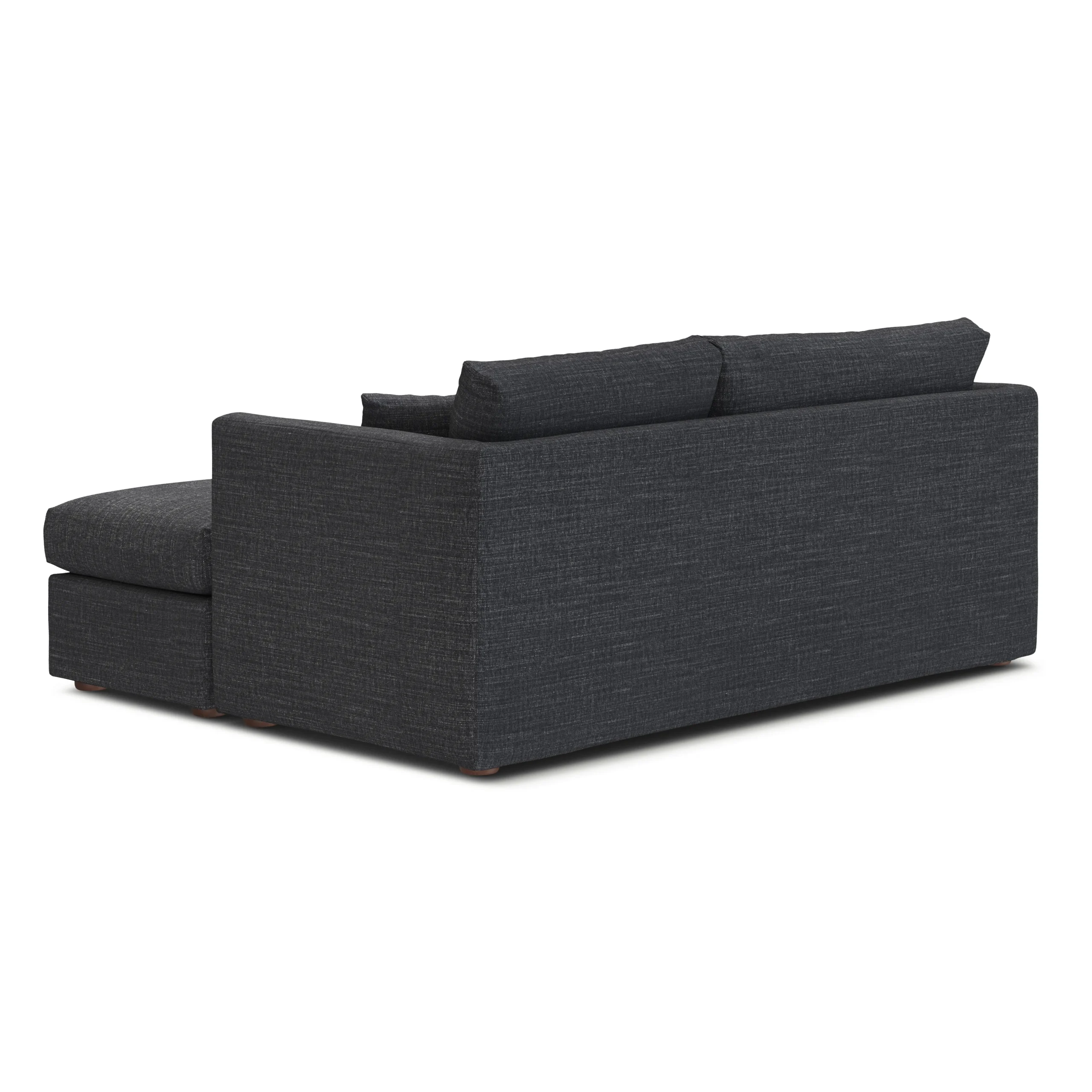 Marina 80_ Reversible Storage Sectional - Napa Charcoal - Image 7