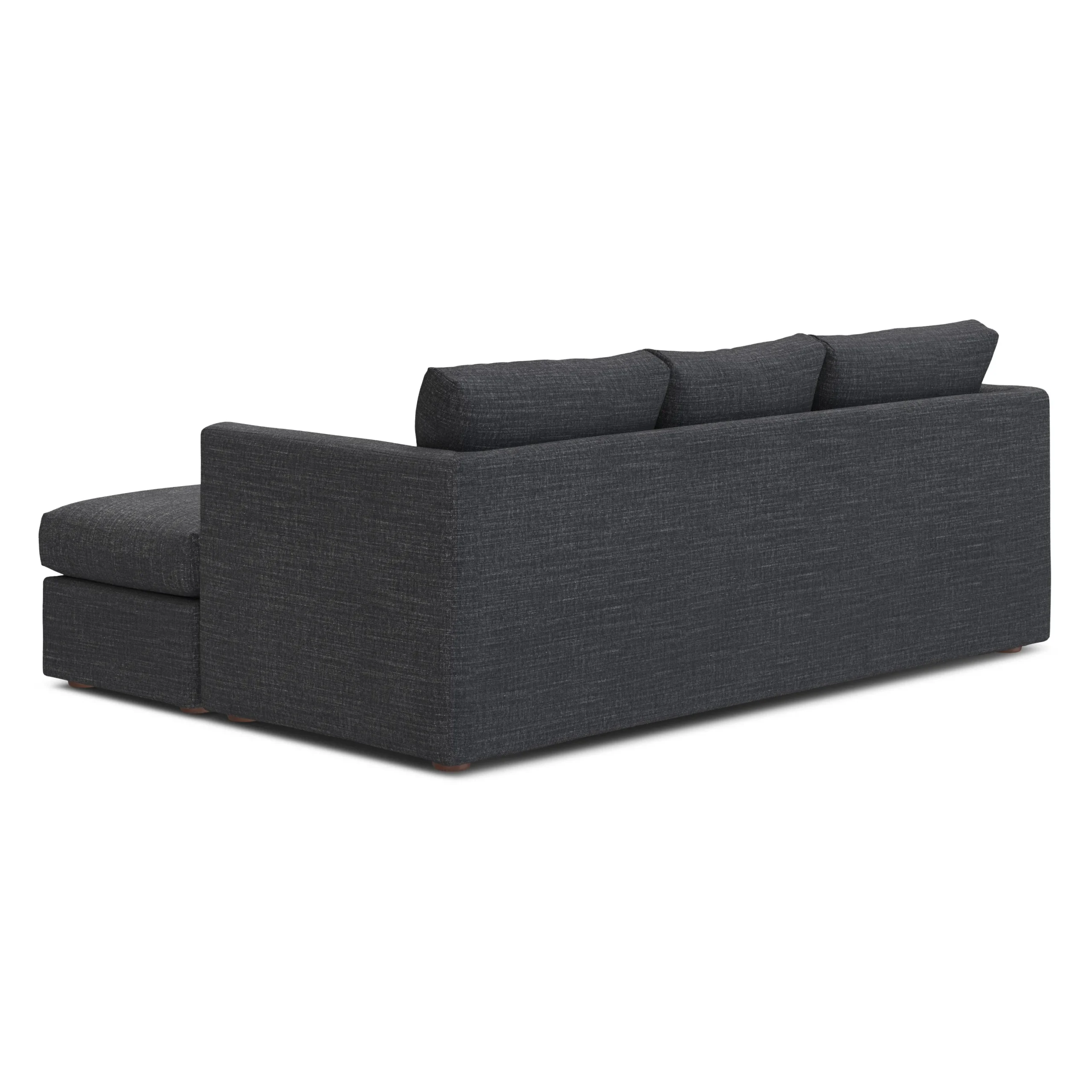 Marina 90_ Reversible Storage Sectional - Napa Charcoal - Image 7
