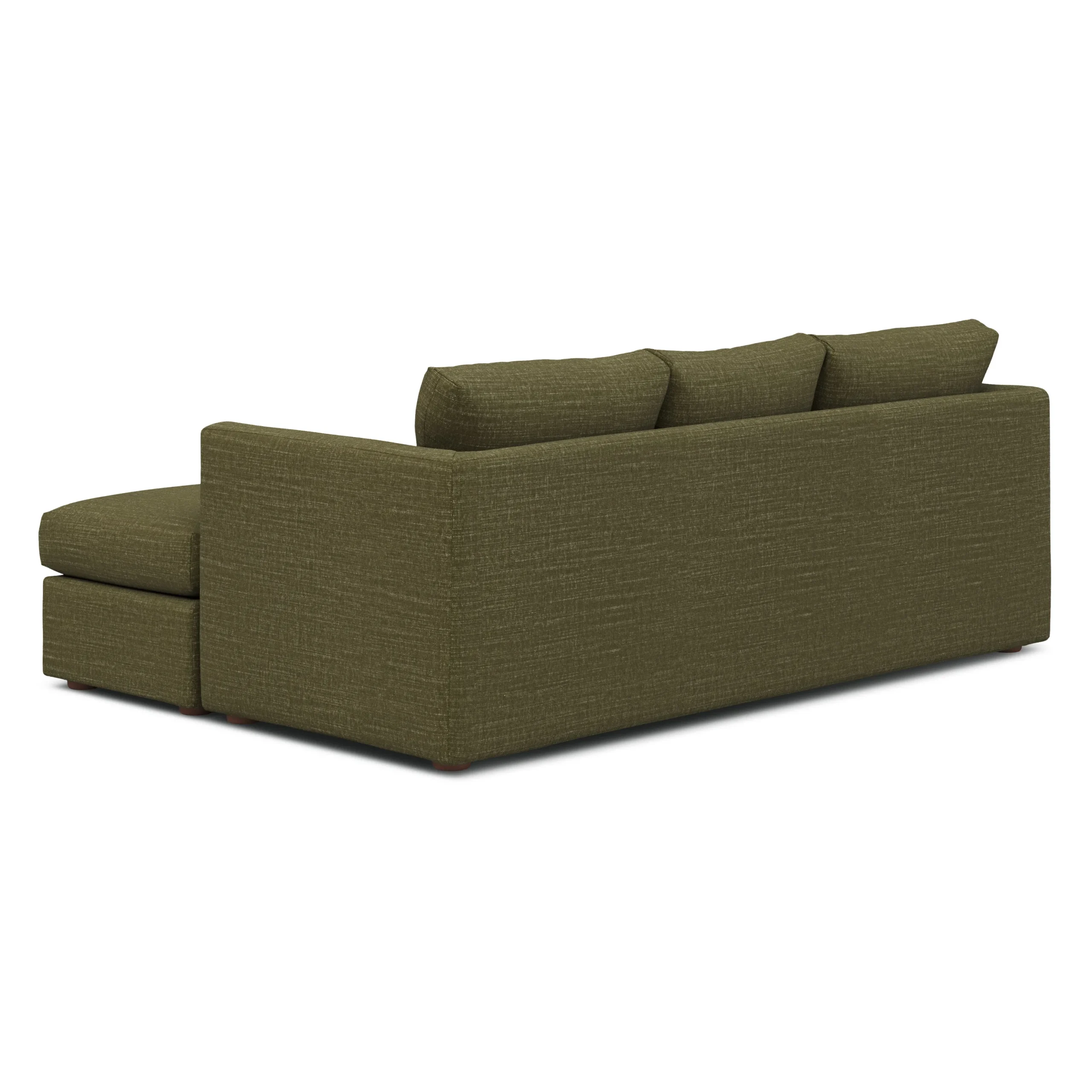 Marina 90_ Reversible Storage Sectional - Napa Moss - Image 7