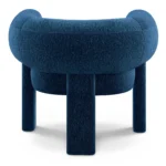 Everse 33.5_ Velvet Lounge Chair - Melange Twilight