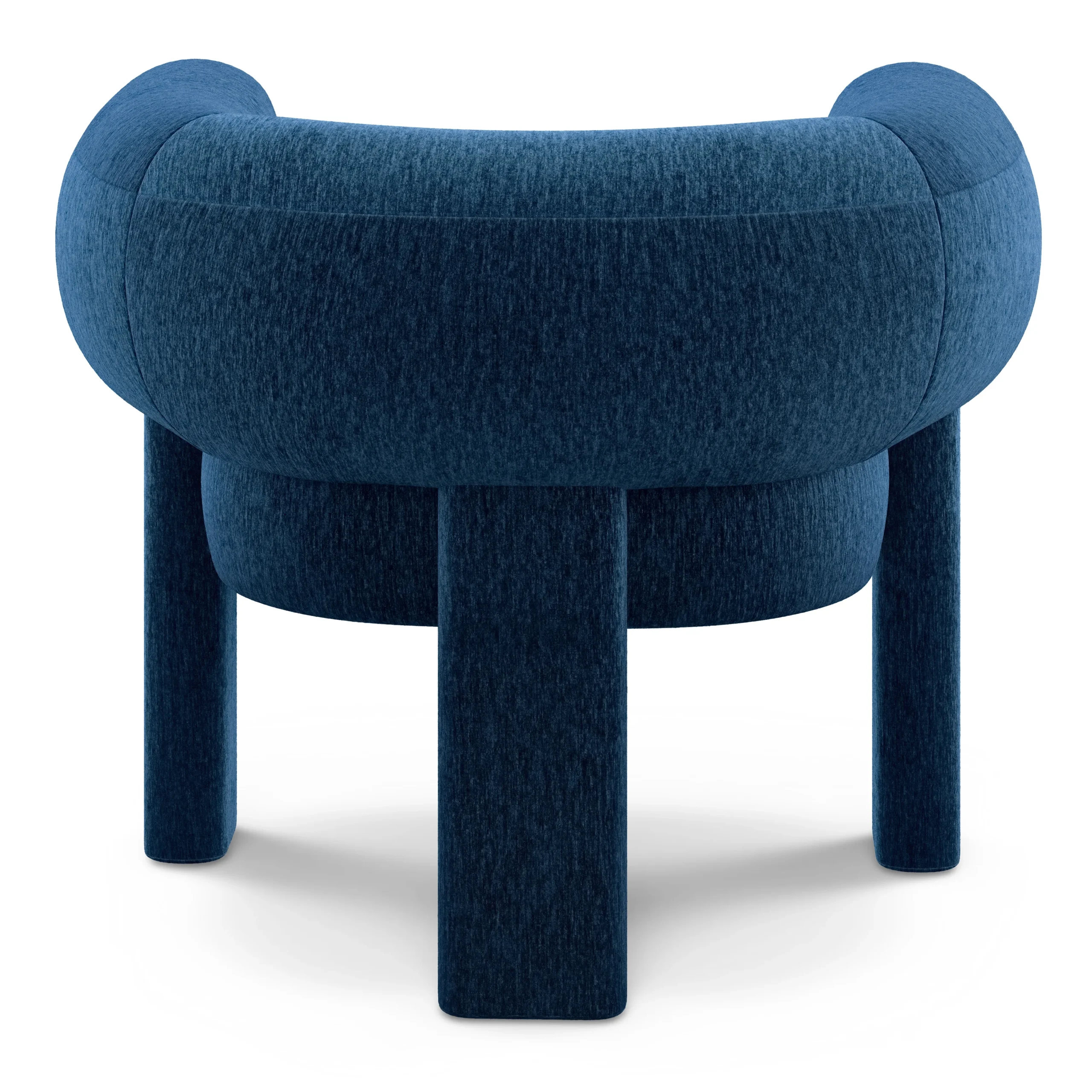 Everse 33.5_ Velvet Lounge Chair - Melange Twilight - Image 7