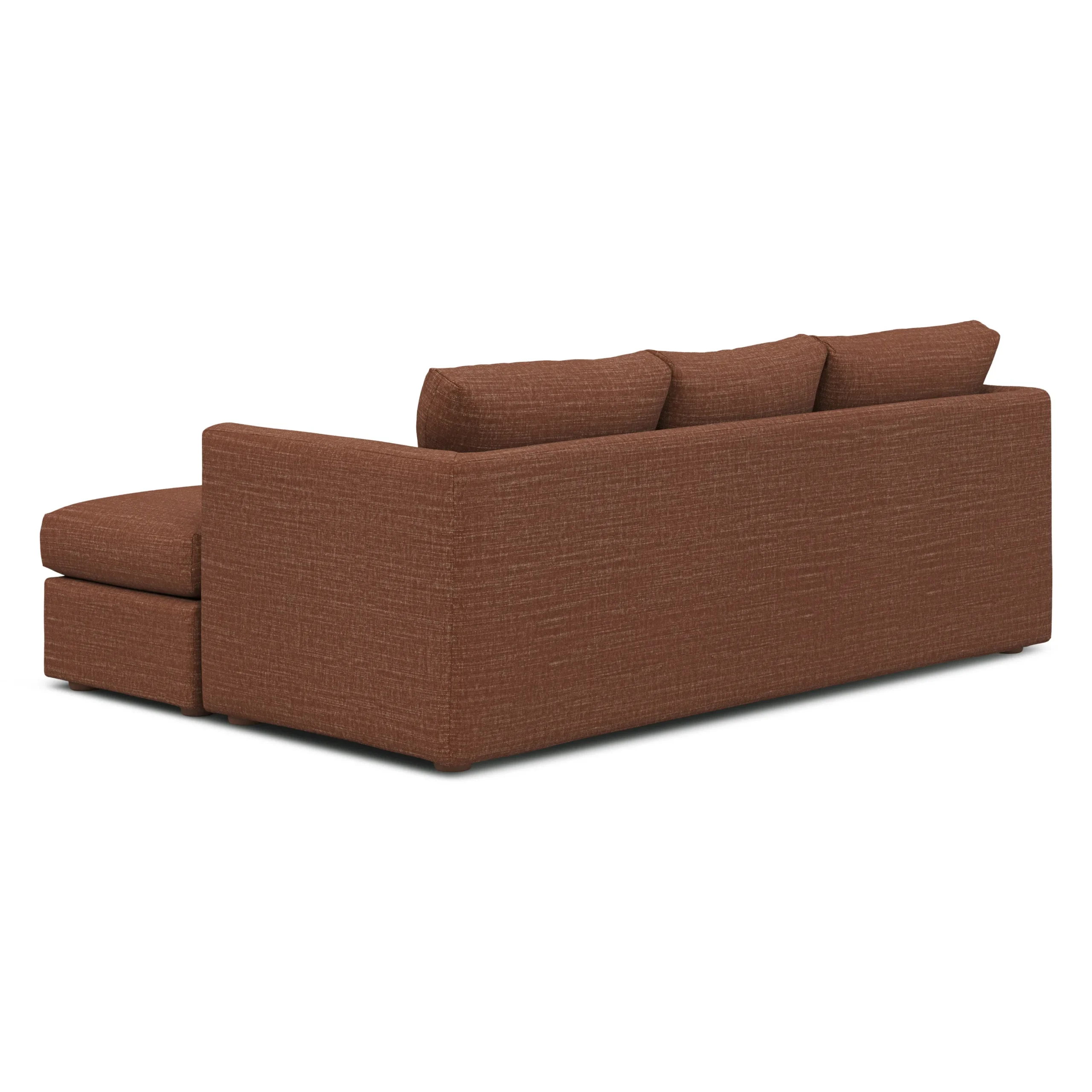 Marina 90_ Reversible Storage Sectional - Napa Rust - Image 7