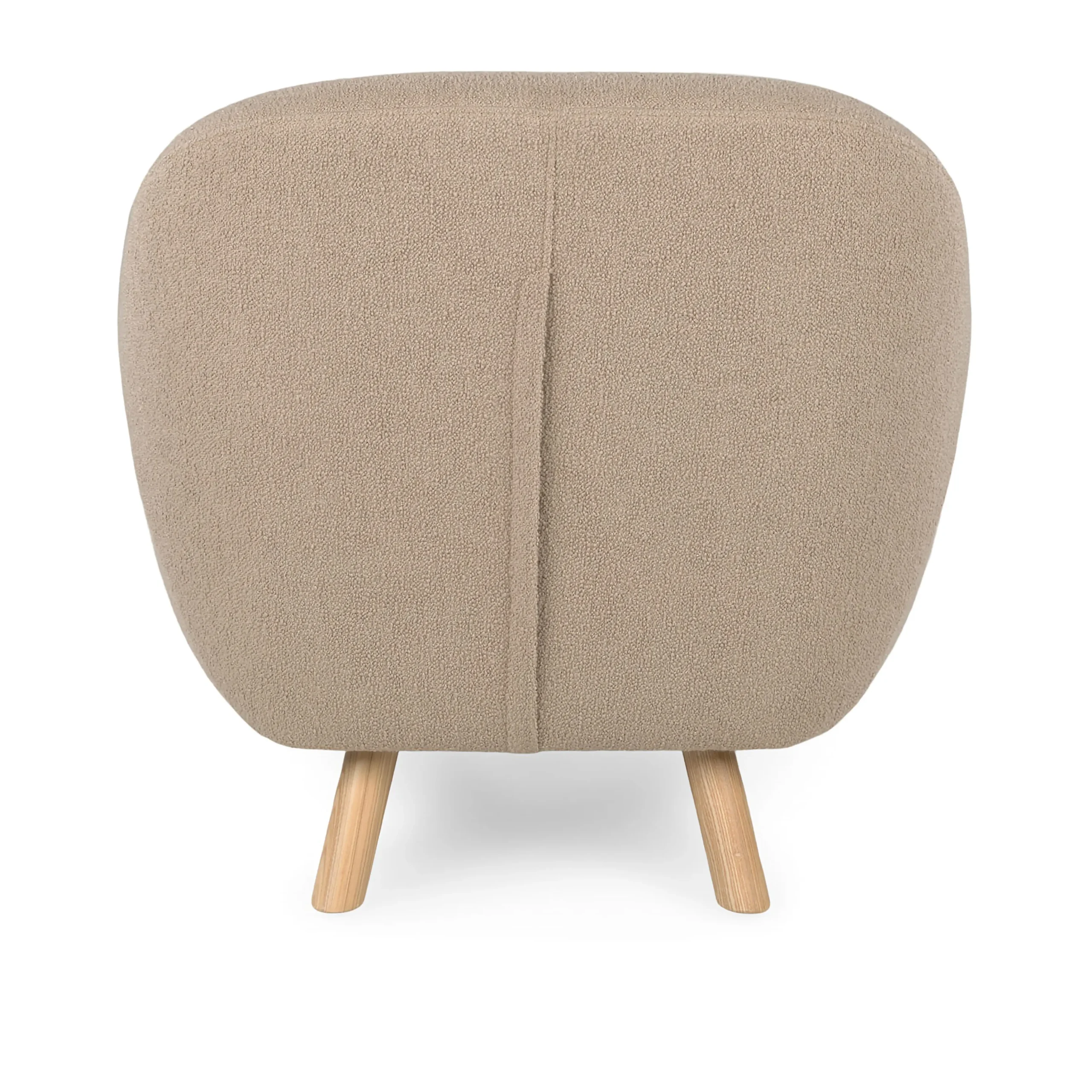 Gabriola 34_ Lounge Chair - Sandstone Wool Bouclé - Image 8
