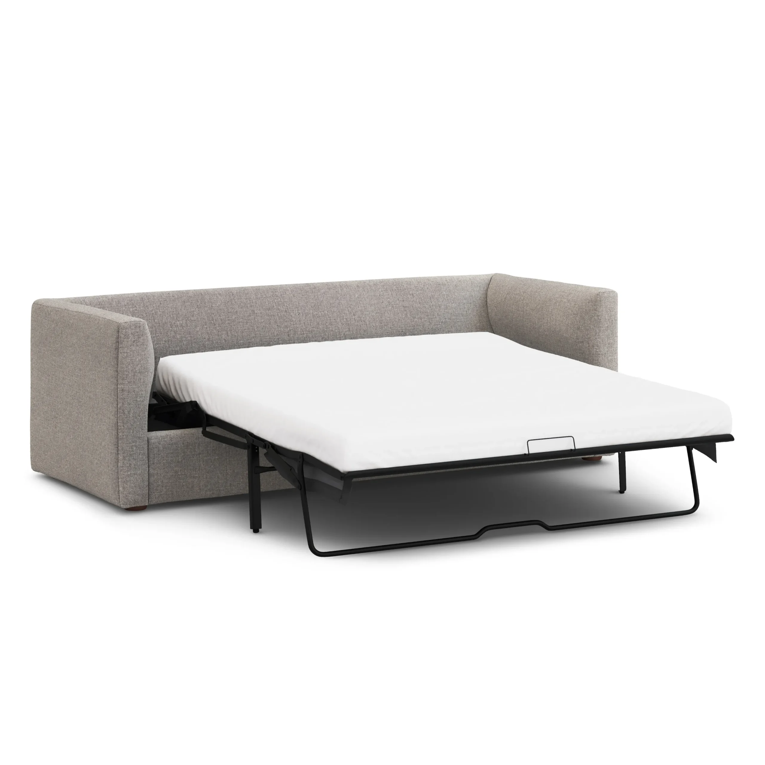 Marina 90_ Reversible Storage Sleeper Sectional- Hestia Gray - Image 7