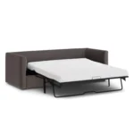 Marina 90_ Velvet Reversible Storage Sleeper Sectional - Hale Warm Gray