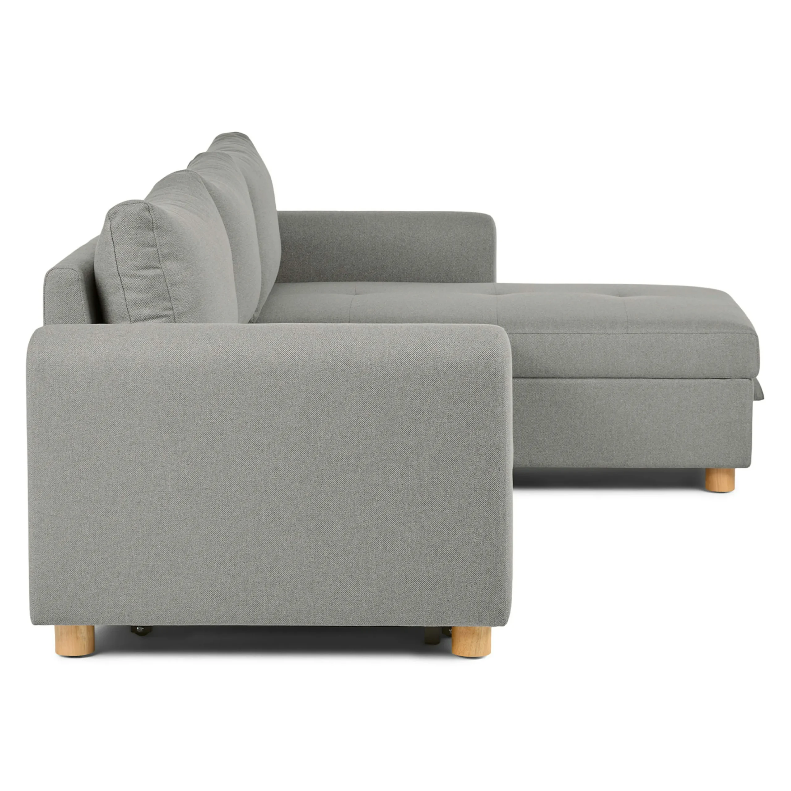 Nordby 104_ Reversible Sleeper Sectional - Pep Gray - Image 7