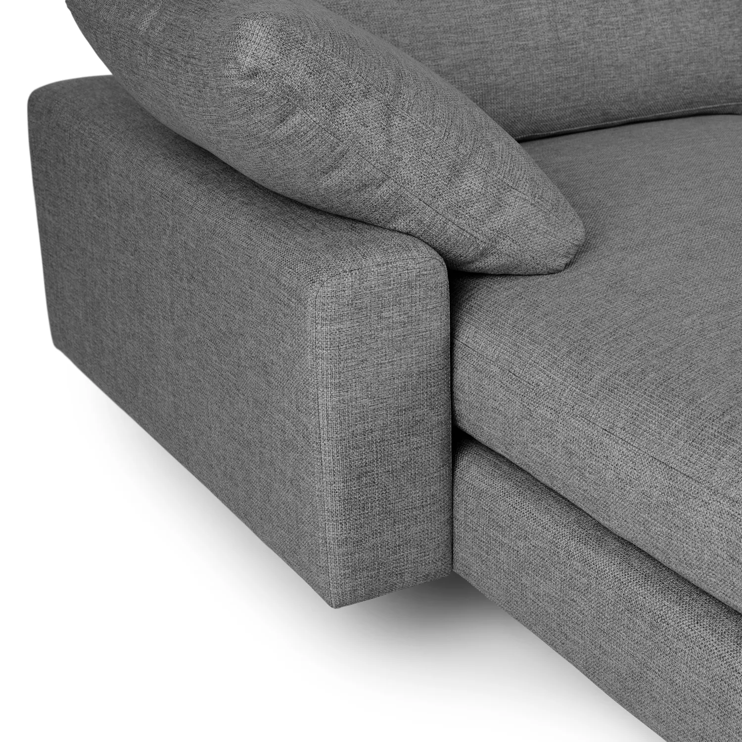Nova 114_ Reversible Sectional - Gravel Gray - Image 7