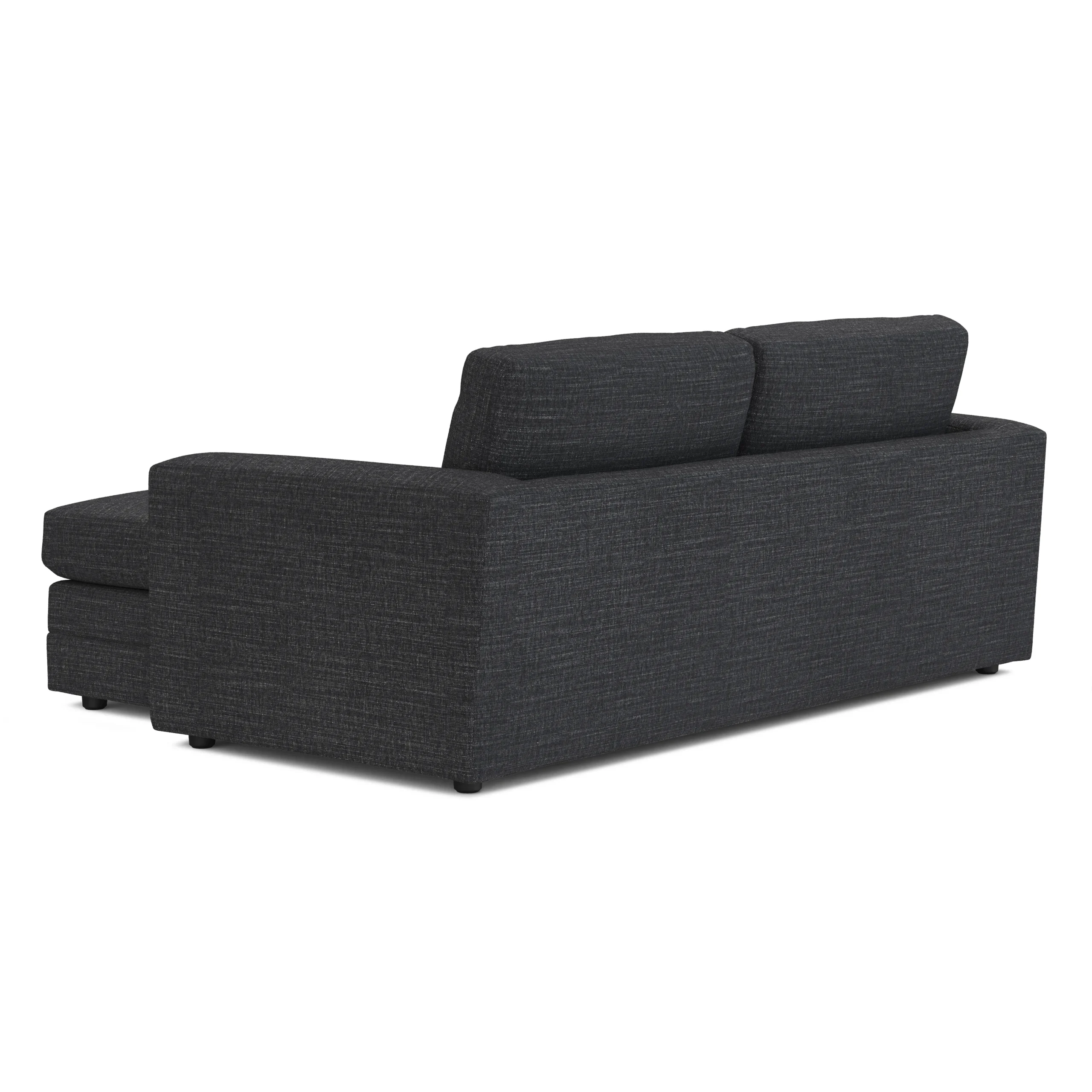 Riley 84_ Reversible Storage Sectional - Napa Charcoal - Image 7